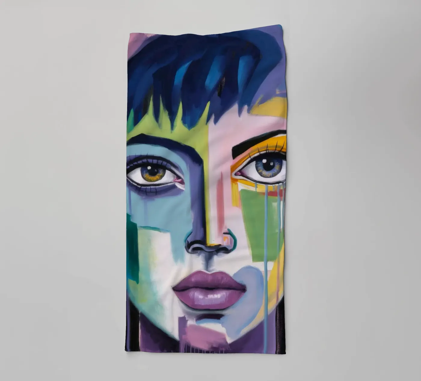 Vivid Expression towel by Lunar Templar