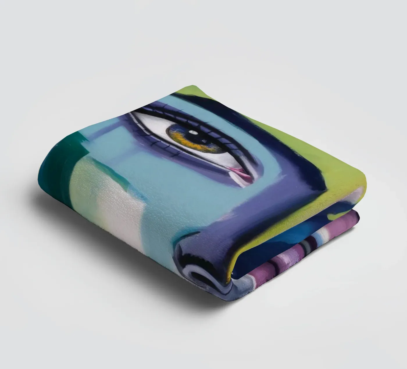 Vivid Expression towel by Lunar Templar