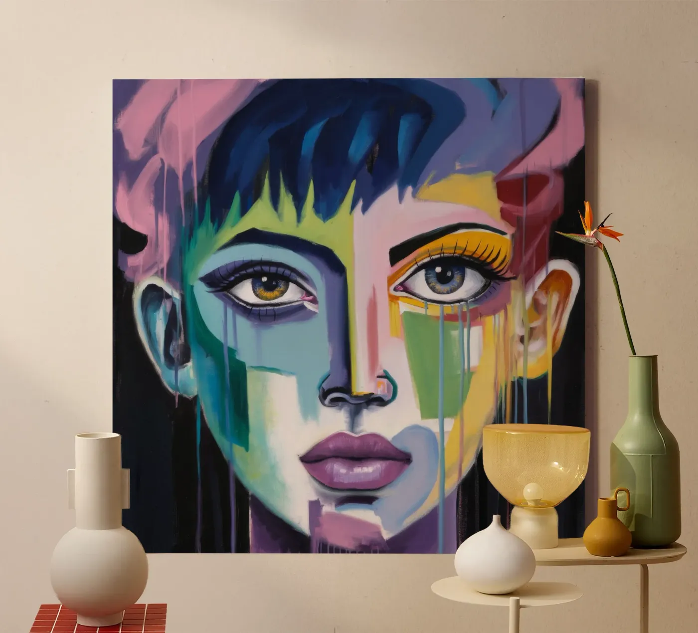 Espressione vivace tela da Lunar Templar