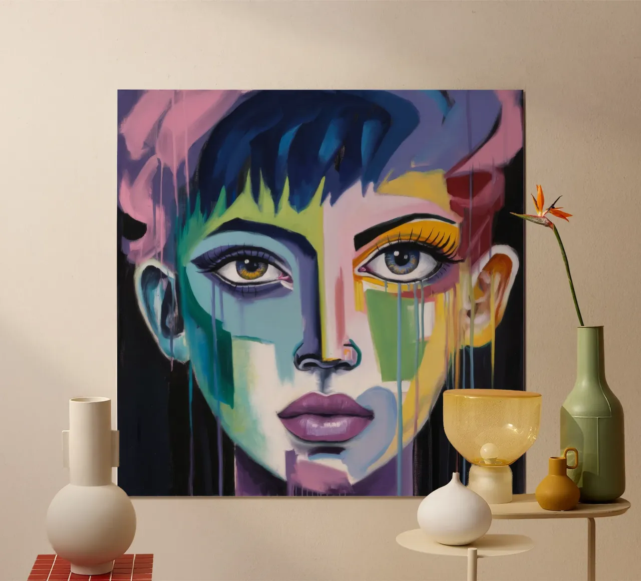 Vivid Expression poster by Lunar Templar