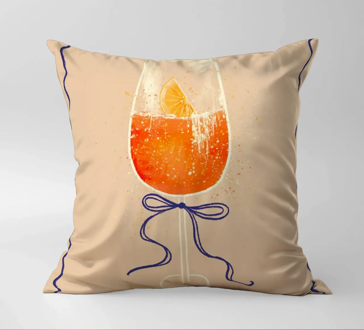 Aperol II cuscino da Studio Dolci