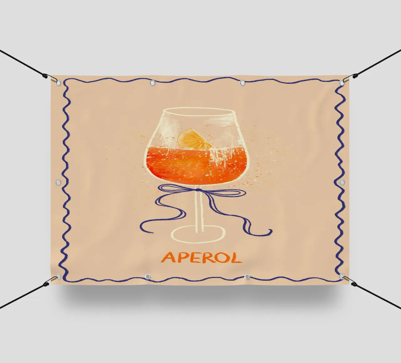 Aperol II telo in pvc da Studio Dolci