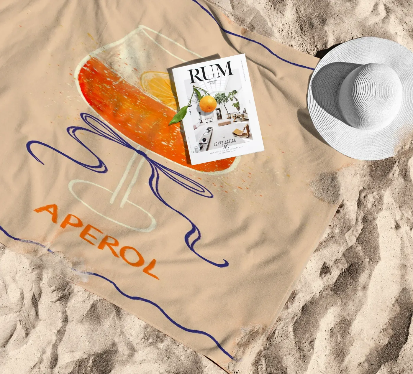 Aperol II telo mare da Studio Dolci