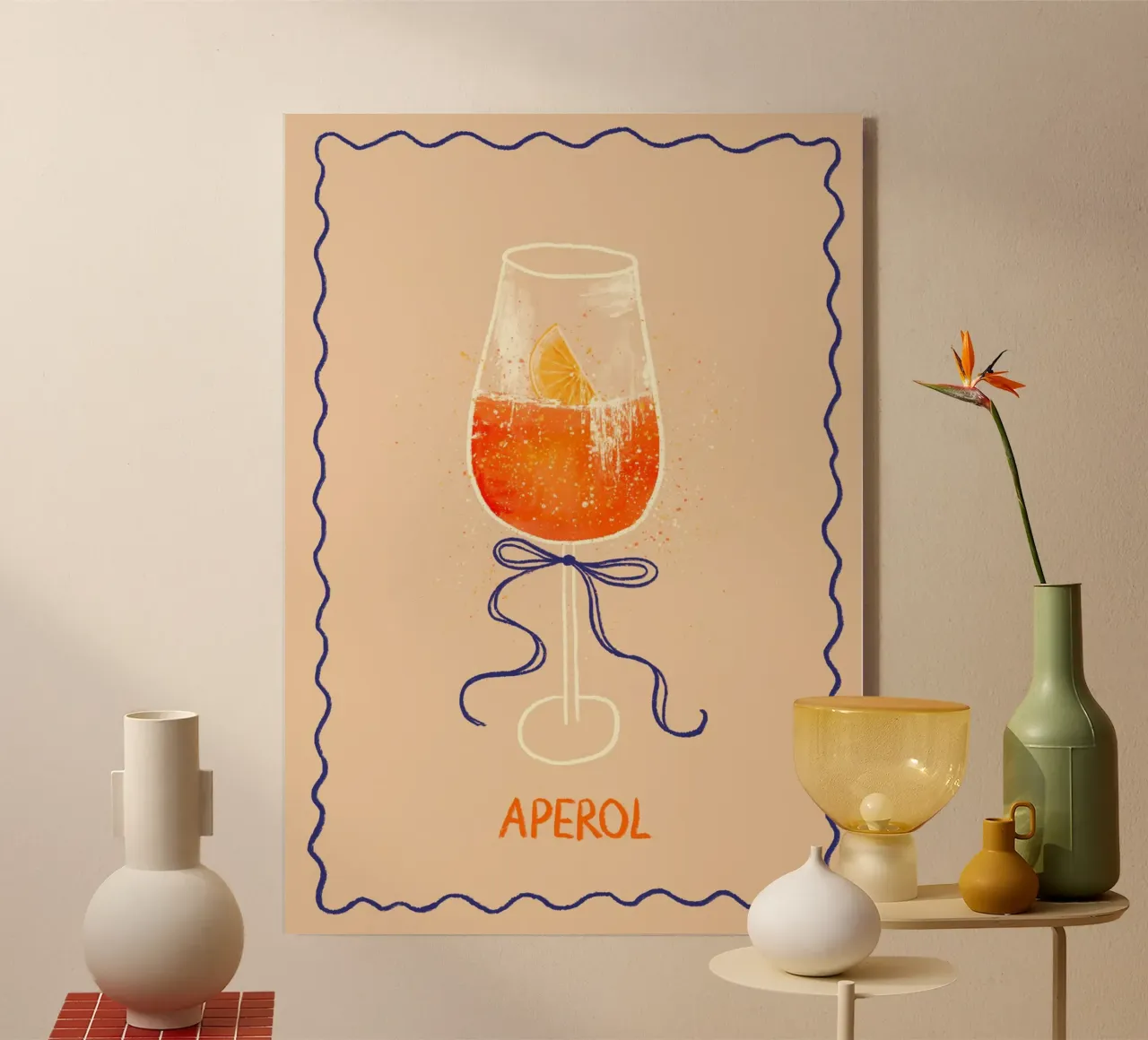 Aperol II plexiglass da Studio Dolci