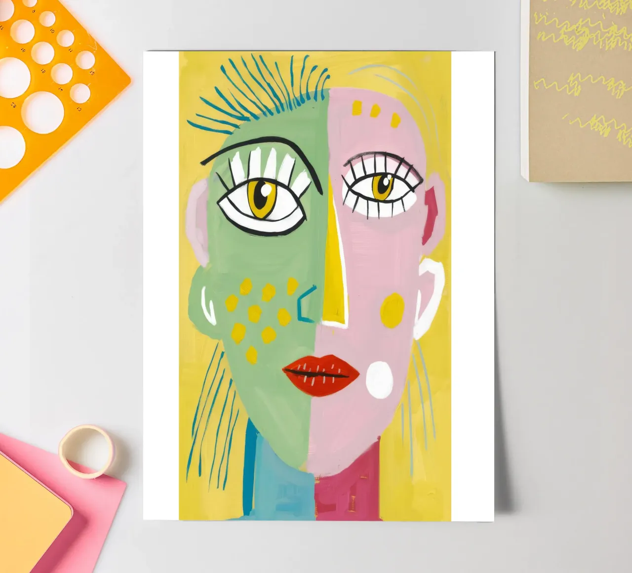 Vibrant Whimsy sticker sheet by Lunar Templar