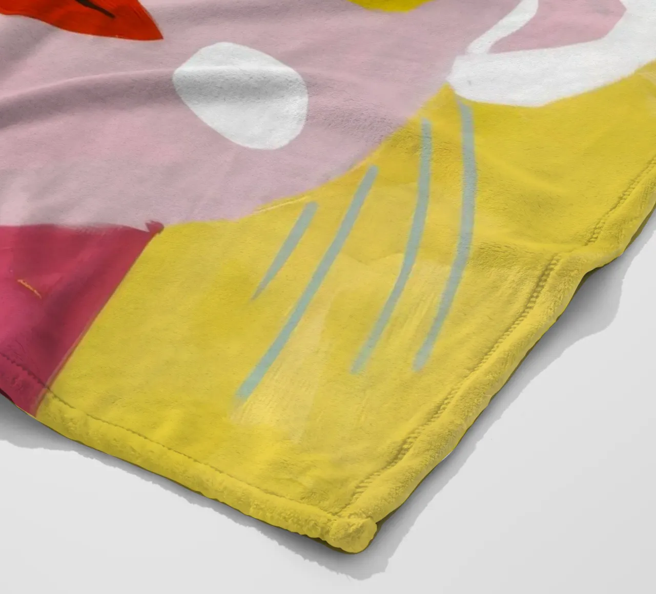 Vibrant Whimsy Fleecedecke von Lunar Templar