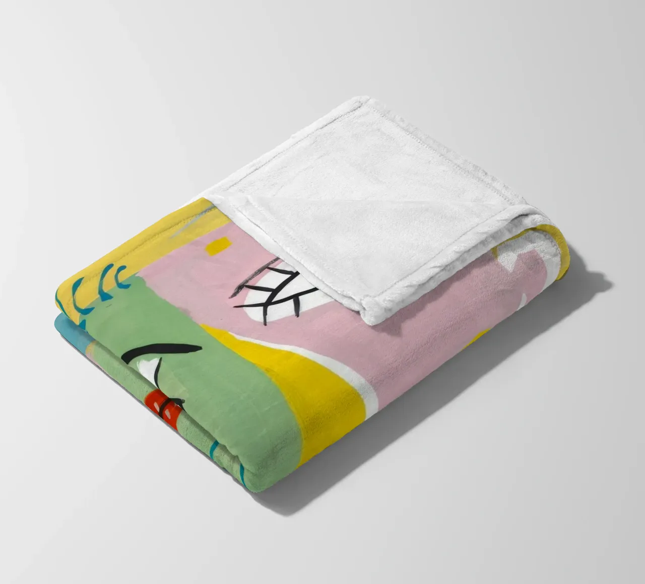 Vibrant Whimsy Fleecedecke von Lunar Templar