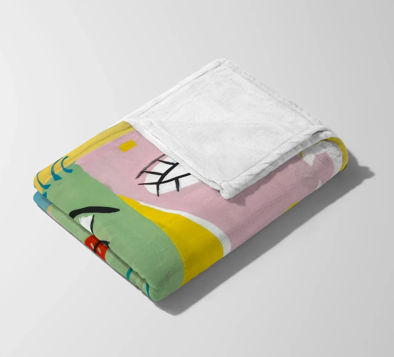 Vibrant Whimsy Fleecedecke von Lunar Templar