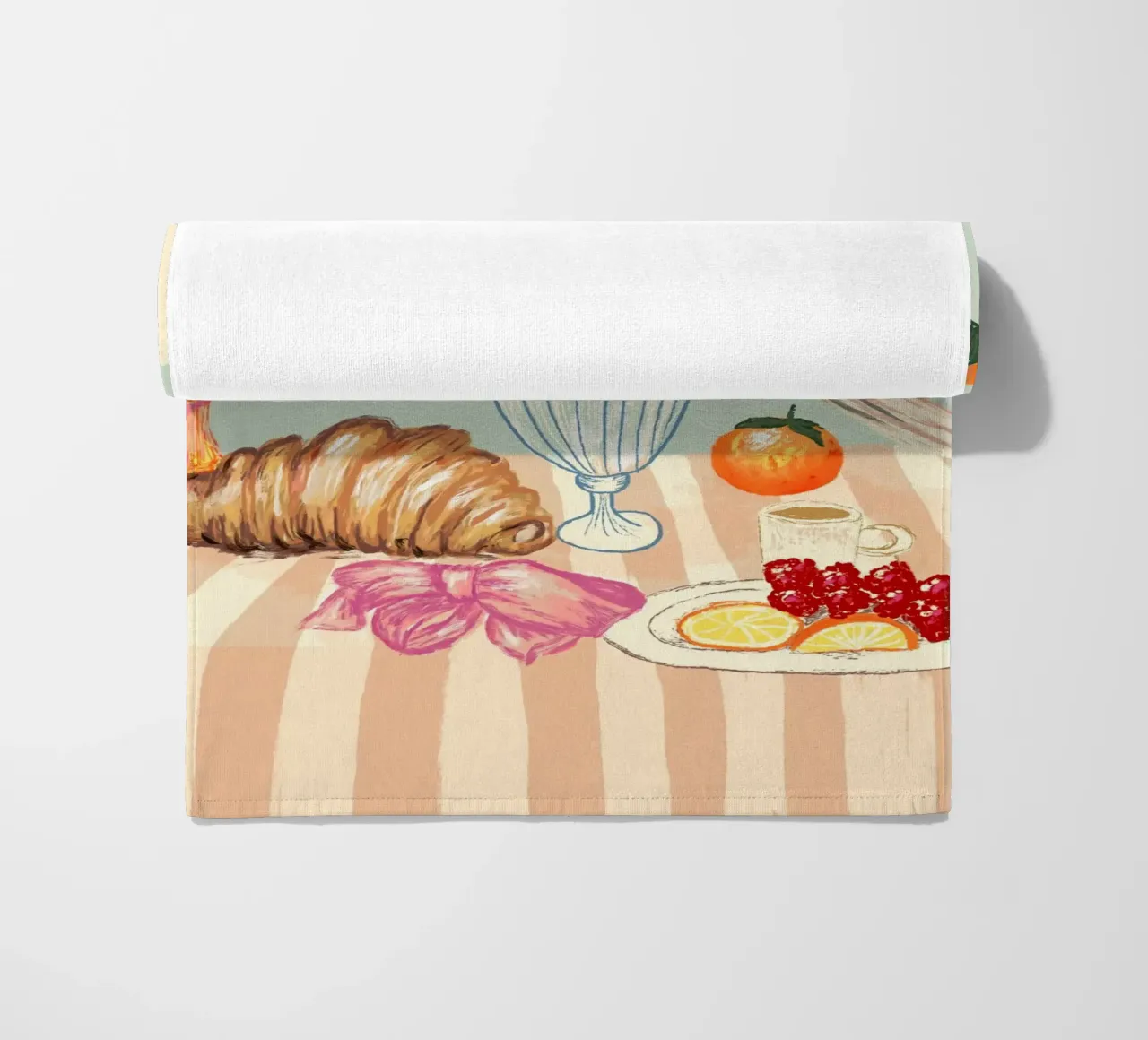Breakfast with bird telo mare da Studio Dolci