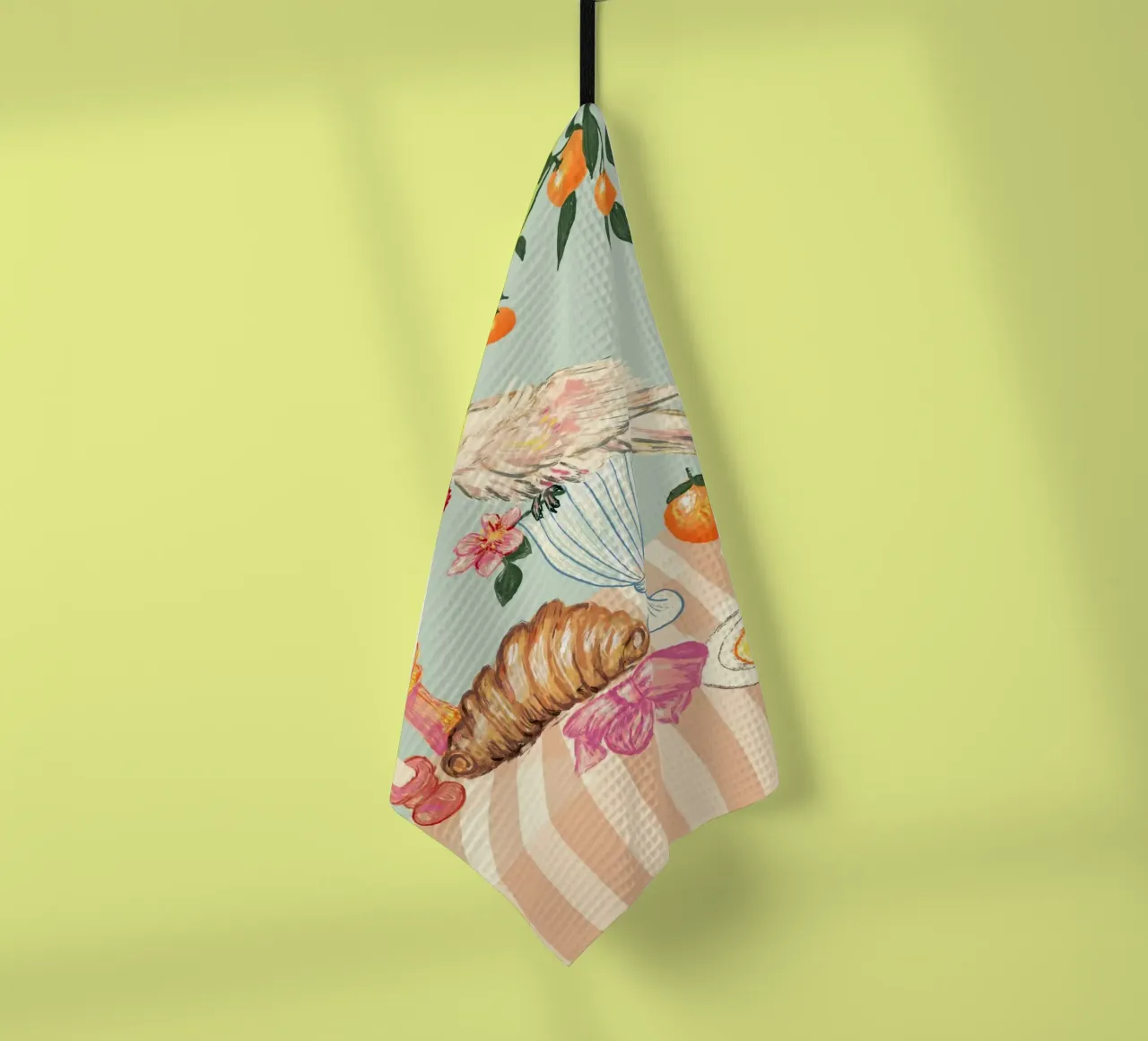 Breakfast with bird canovaccio da cucina da Studio Dolci