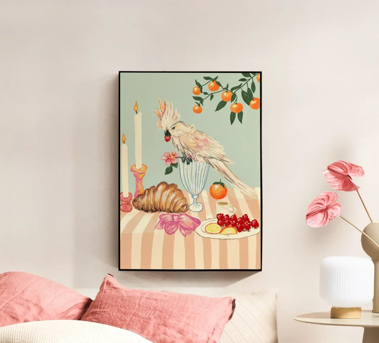 Breakfast with bird plexiglass da Studio Dolci