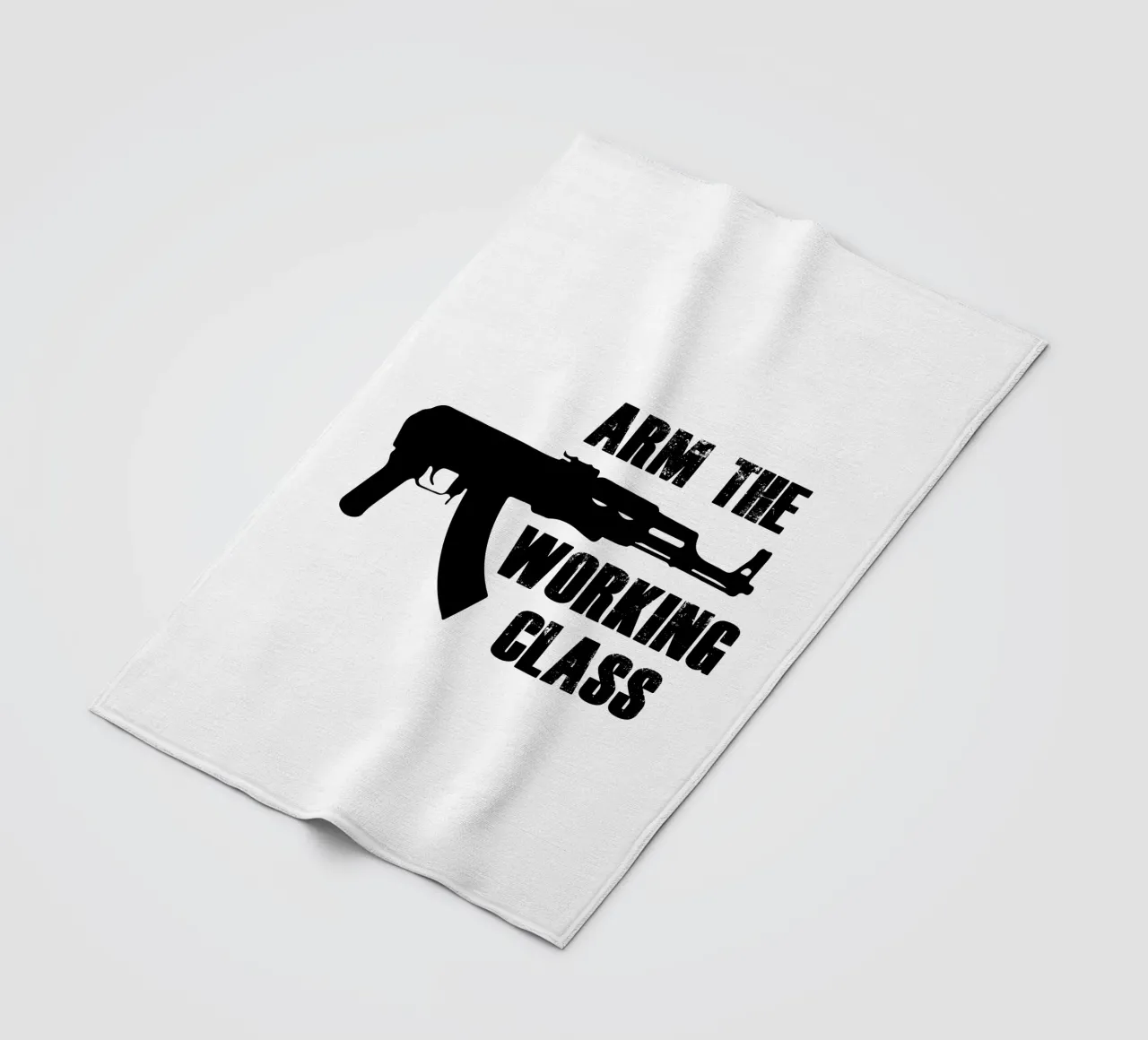 Maglietta Arm the Working Class coperta in pile da the gondils