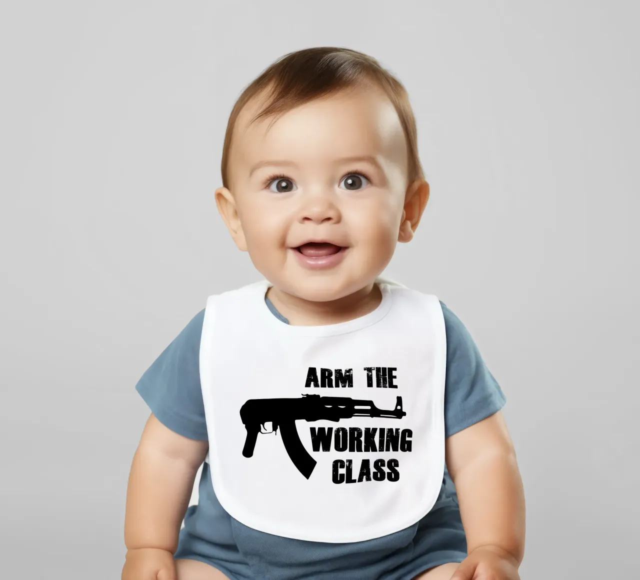 Maglietta Arm the Working Class bavaglino da the gondils
