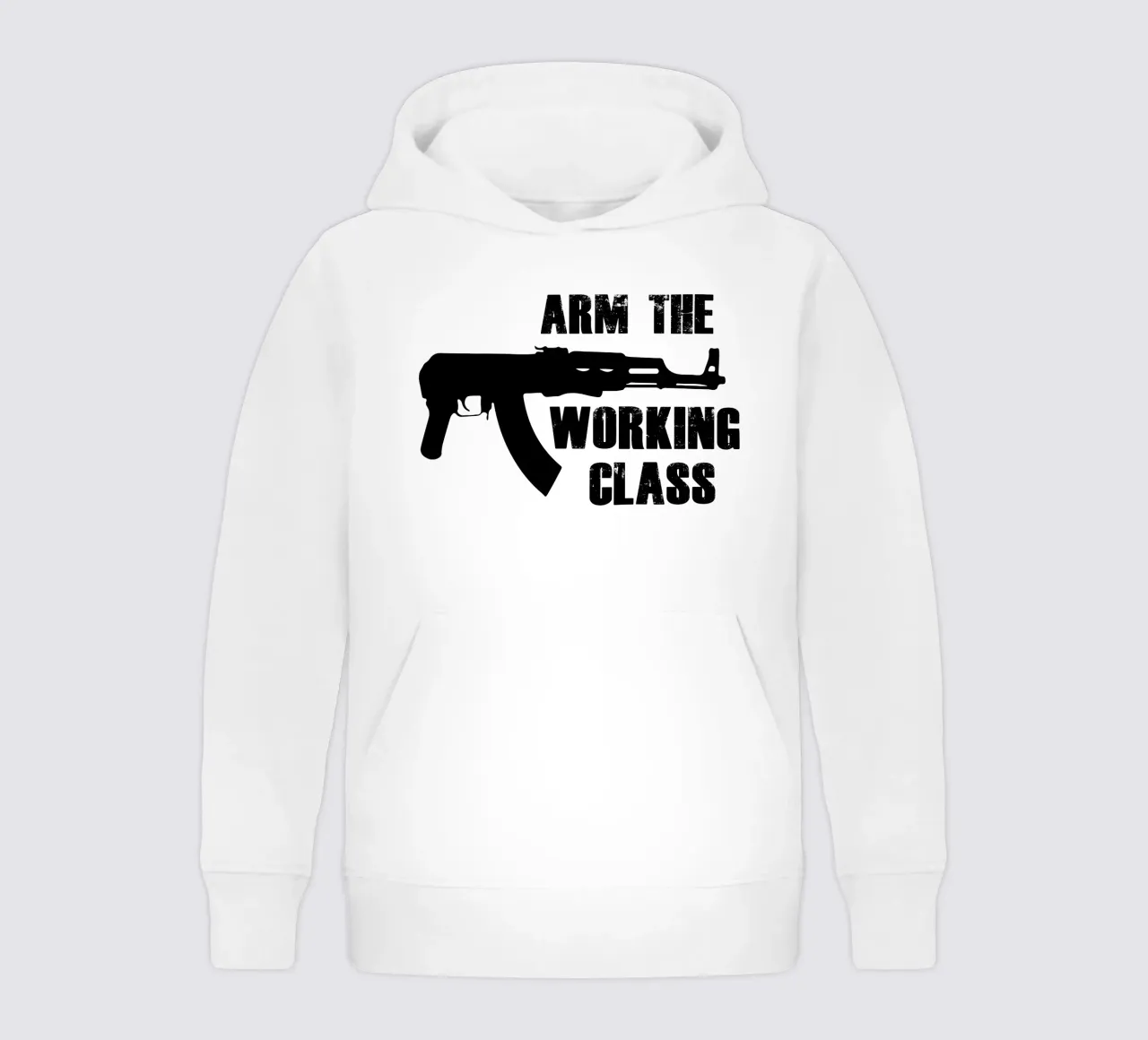 Maglietta Arm the Working Class felpa bambino con cappuccio da the gondils