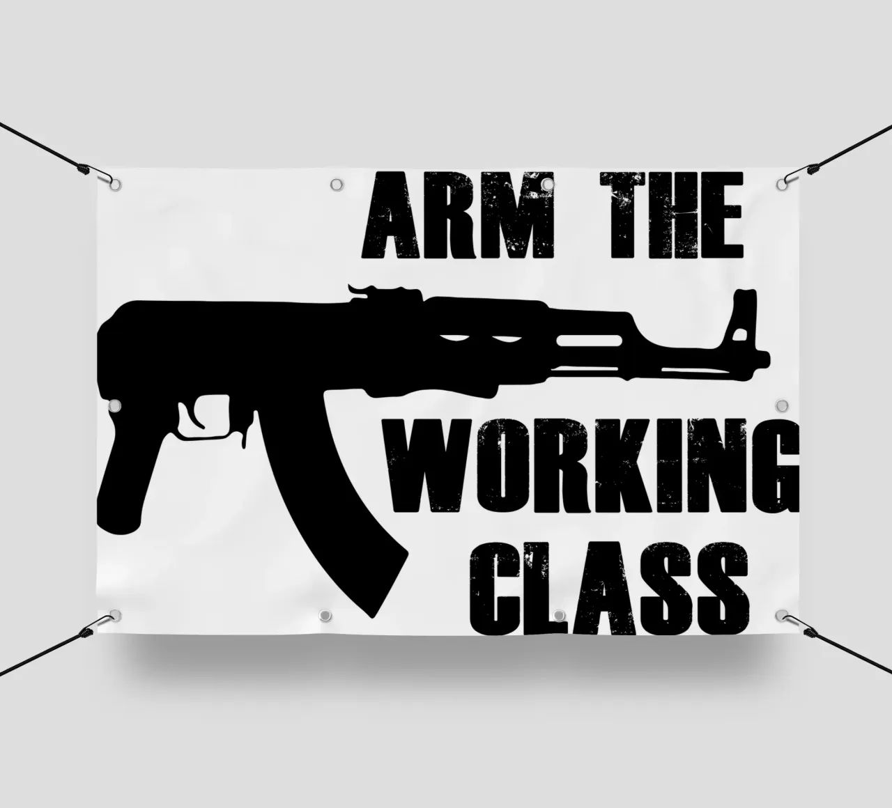 Maglietta Arm the Working Class telo in pvc da the gondils