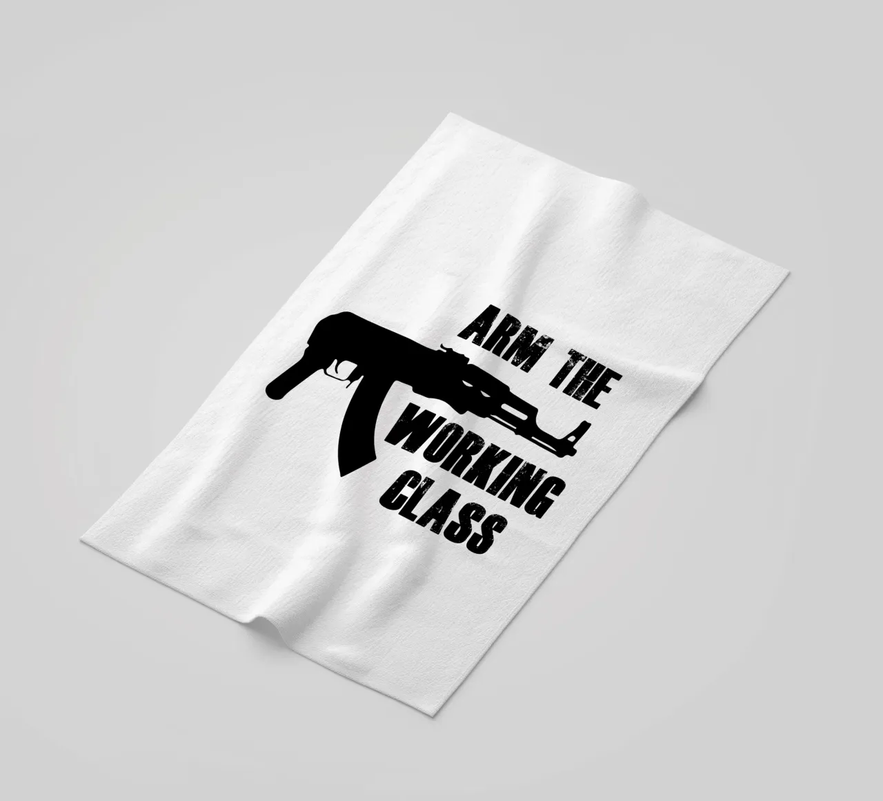 Maglietta Arm the Working Class telo mare da the gondils