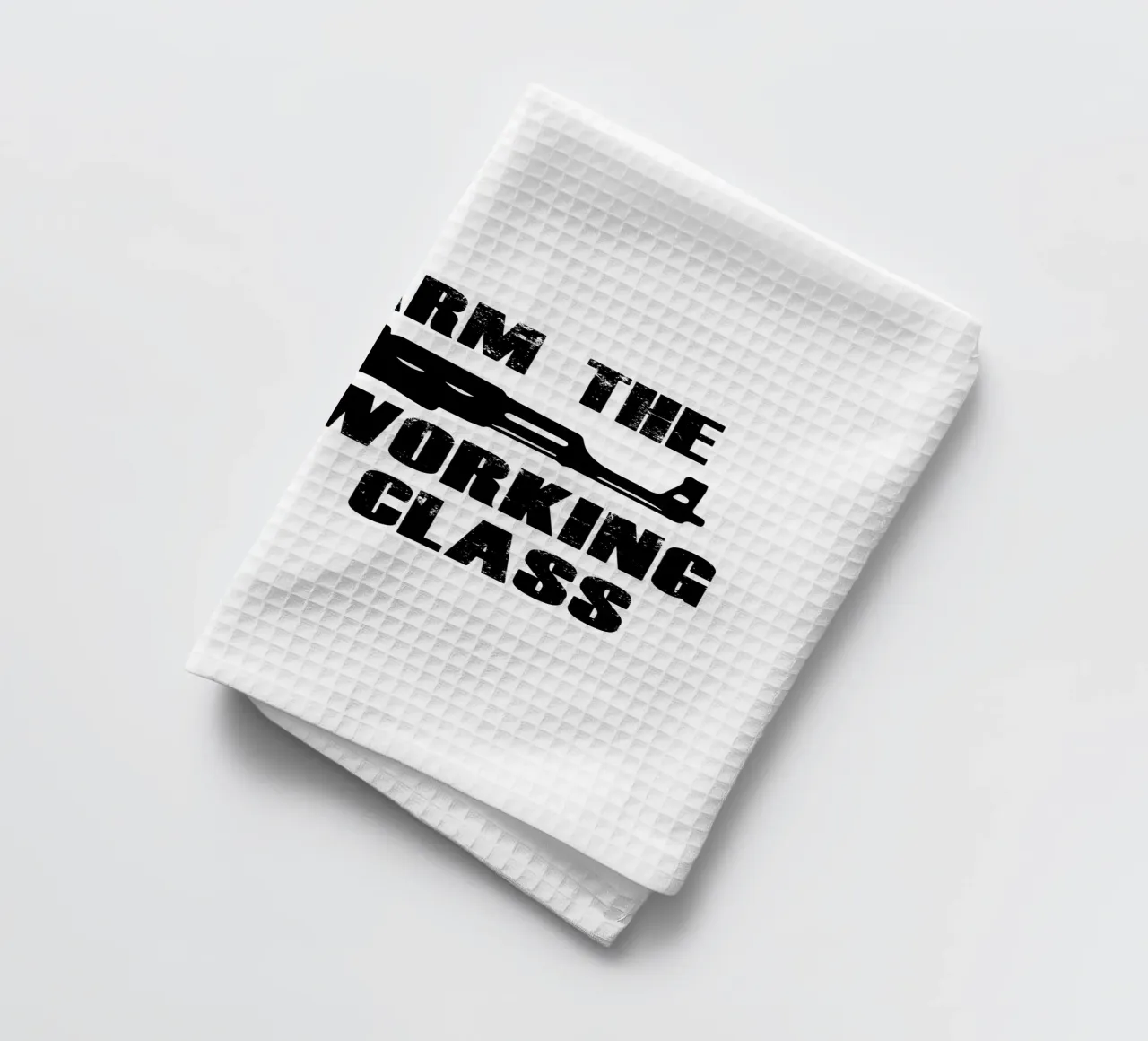 Maglietta Arm the Working Class canovaccio da cucina da the gondils