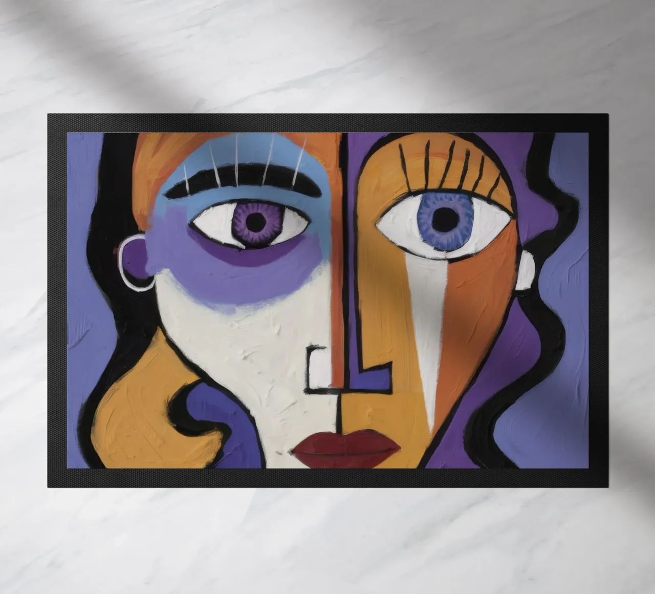 Abstract Elegance doormat by Lunar Templar