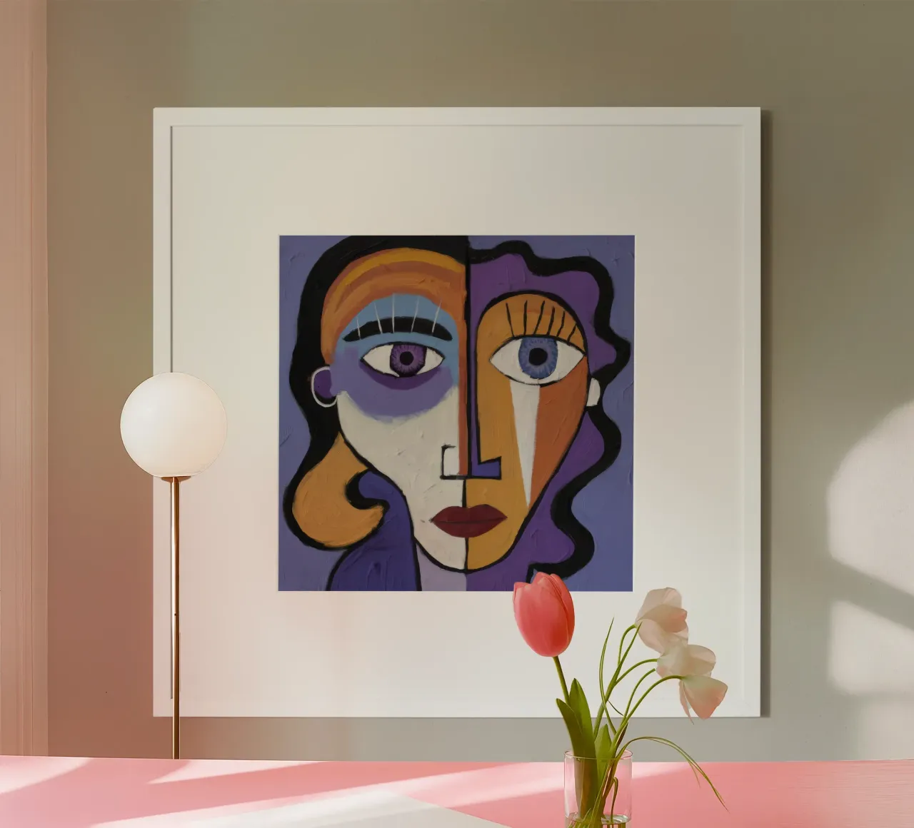 Abstract Elegance poster by Lunar Templar