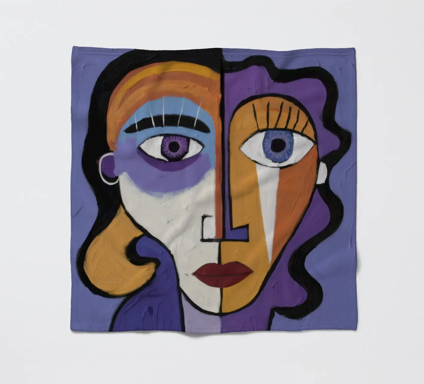 Abstract Elegance Fleecedecke von Lunar Templar