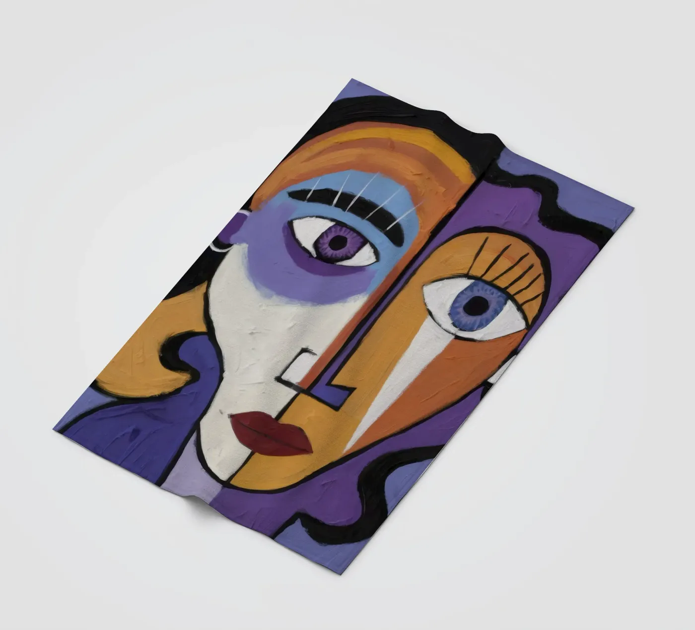 Abstract Elegance Fleecedecke von Lunar Templar