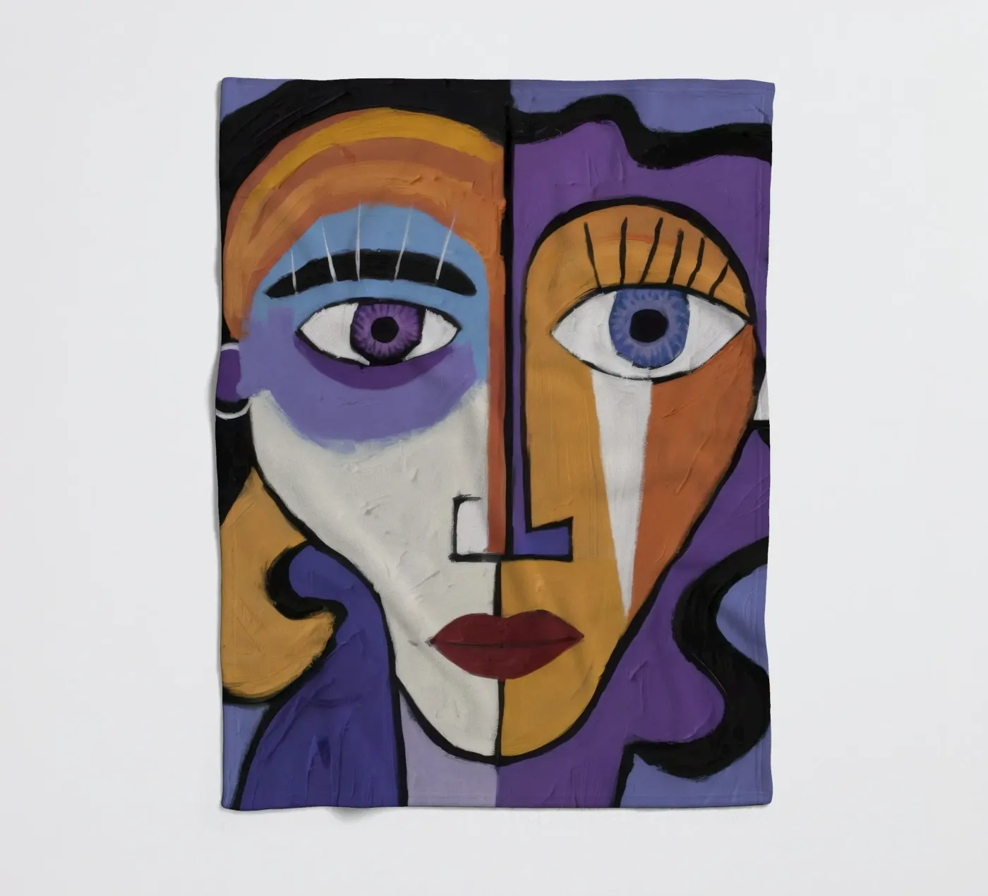 Abstract Elegance Fleecedecke von Lunar Templar