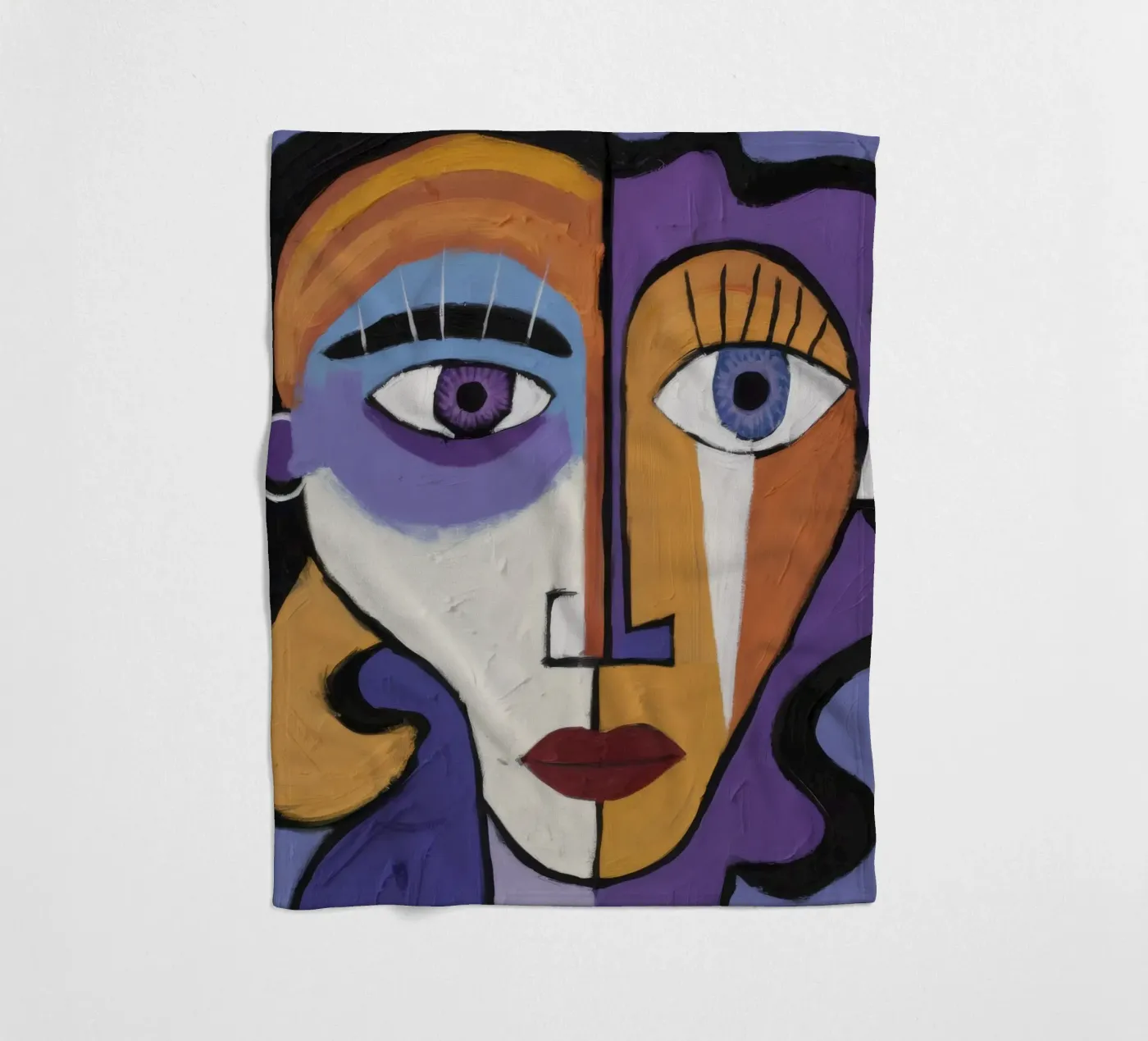 Abstract Elegance Fleecedecke von Lunar Templar