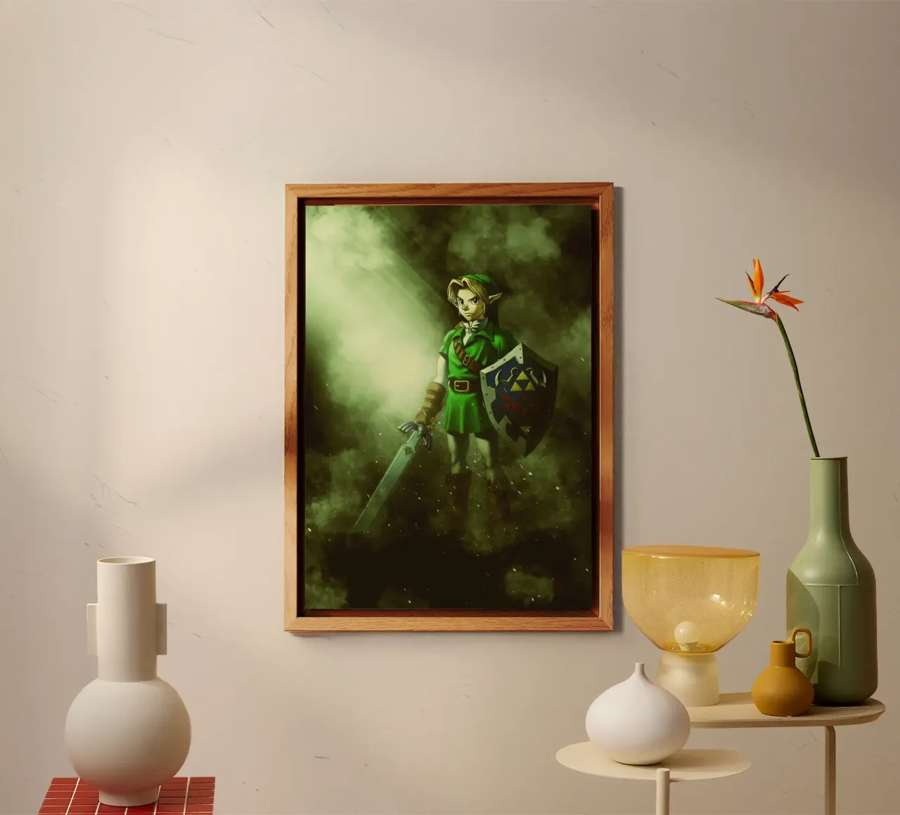 Legend Of Zelda alluminio dibond da FreeArtStudio