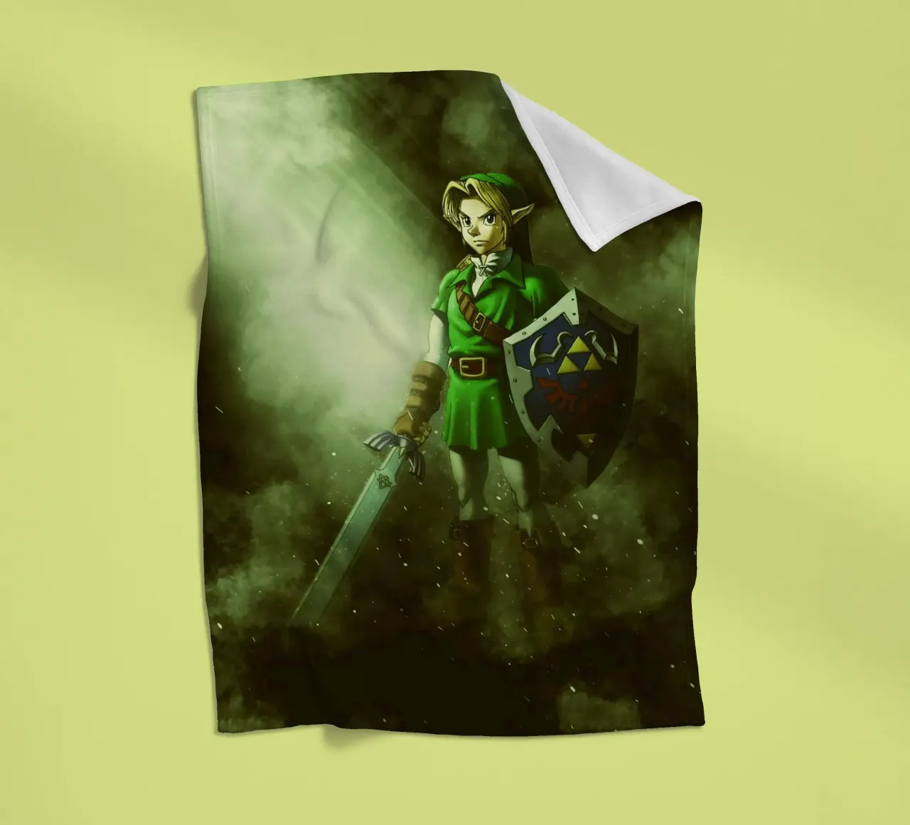 Legend Of Zelda coperta in pile da FreeArtStudio