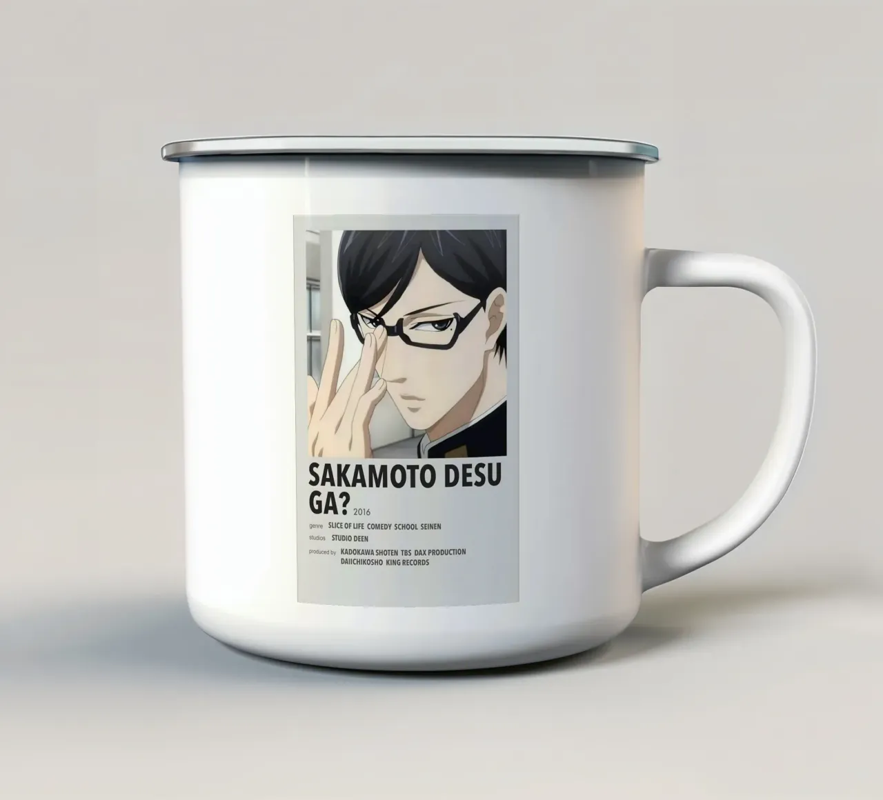 SAKAMOTO DESU GA? 2016 tazza in smalto da Totoya
