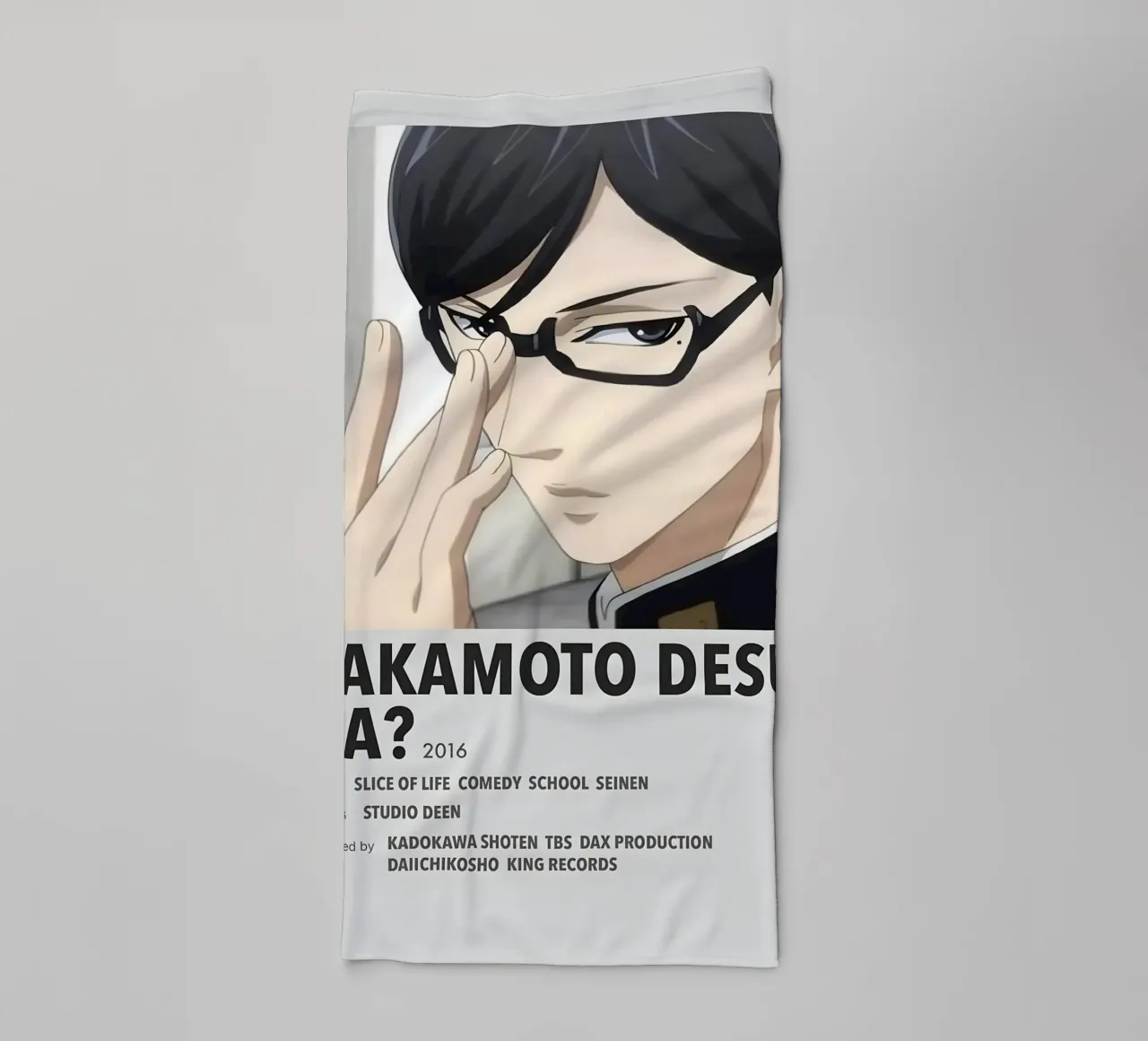 SAKAMOTO DESU GA? 2016 asciugamano da bagno da Totoya