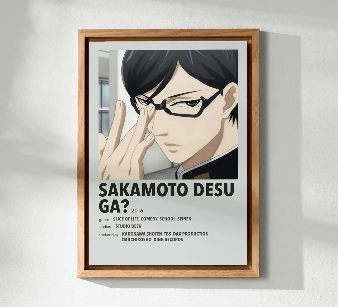 SAKAMOTO DESU GA? 2016 alluminio dibond da Totoya