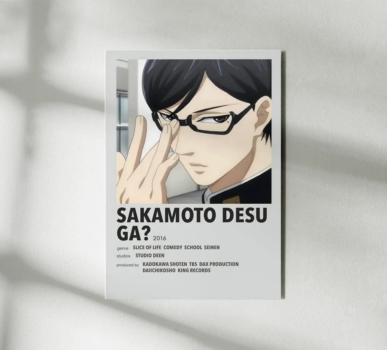 SAKAMOTO DESU GA? 2016 alluminio dibond da Totoya