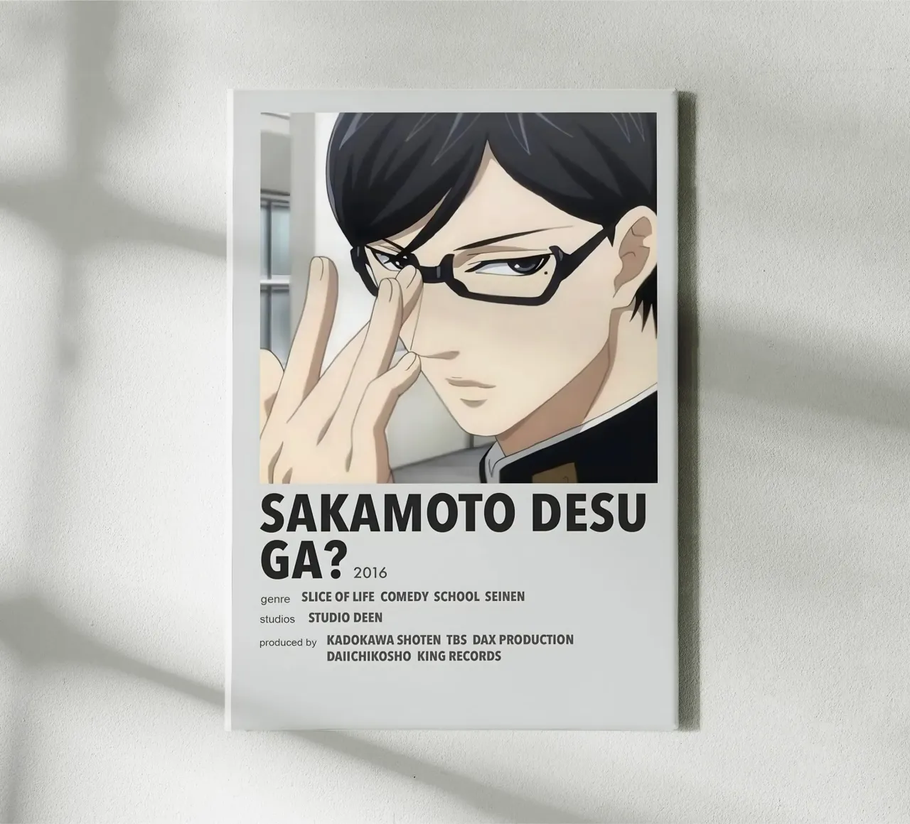 SAKAMOTO DESU GA? 2016 tela da Totoya