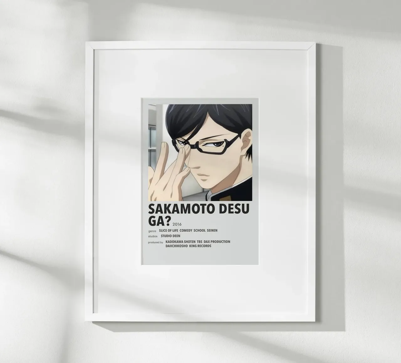 SAKAMOTO DESU GA? 2016 carta hahnemühle da Totoya