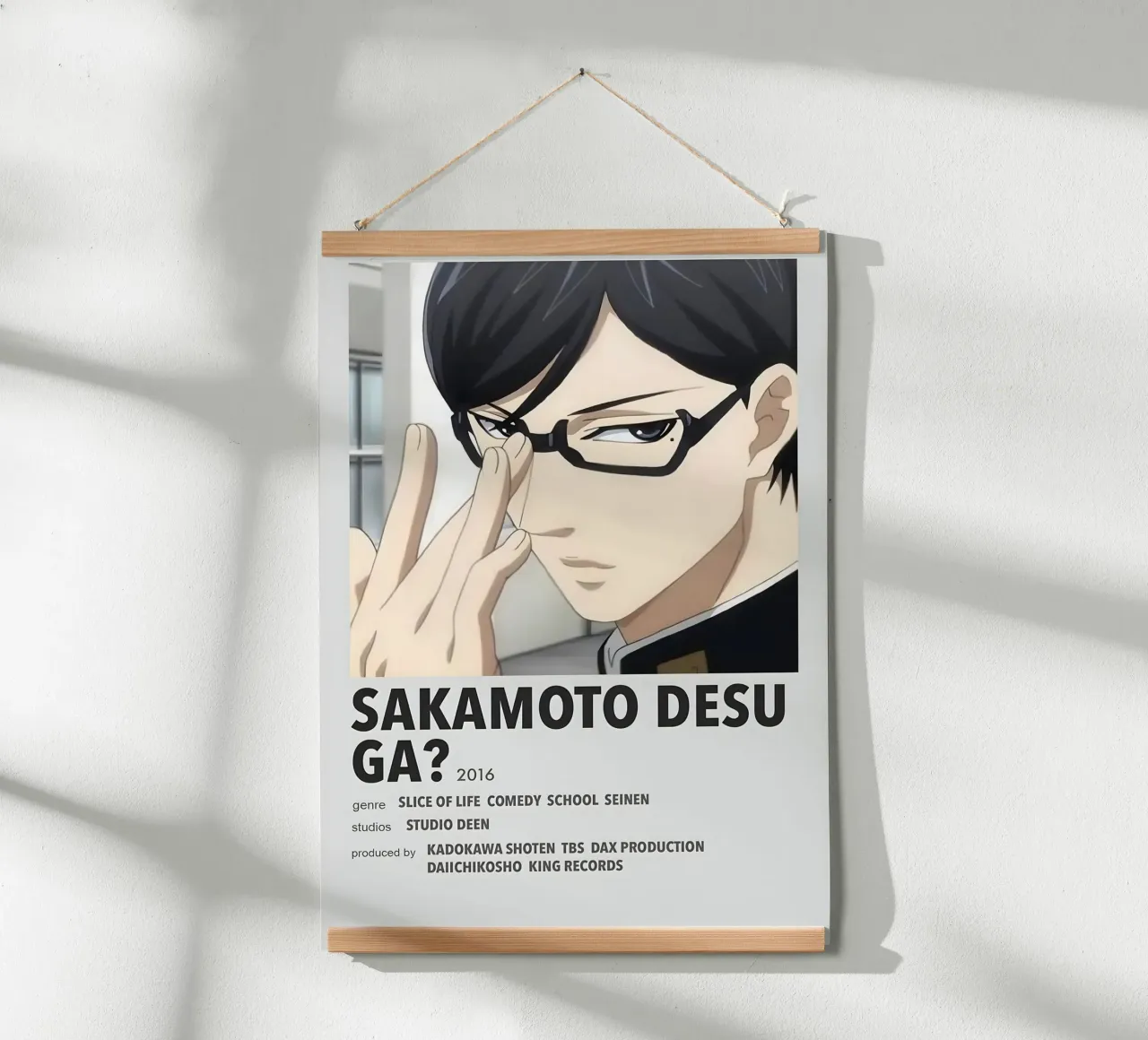 SAKAMOTO DESU GA? 2016 carta hahnemühle da Totoya