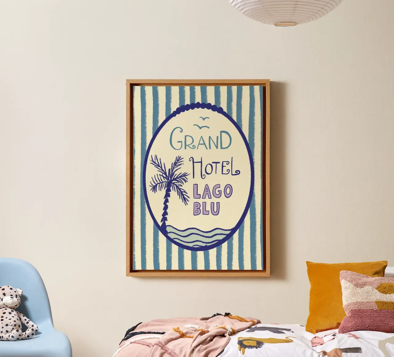 Grand Hotel tela con Cornice a cassetta da Studio Dolci