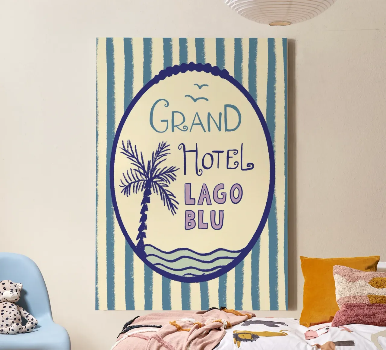 Grand Hotel tela con Cornice a cassetta da Studio Dolci
