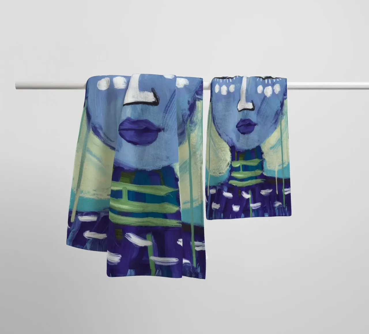 Aura verde asciugamano da bagno da Lunar Templar