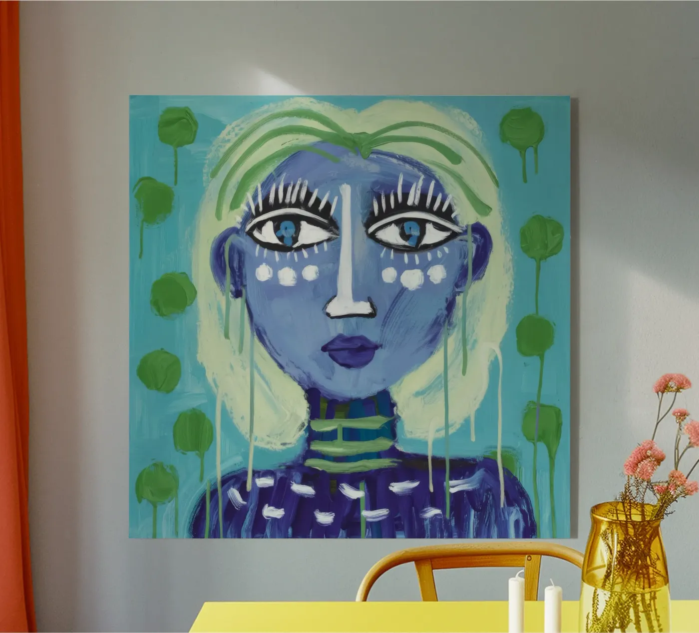 Green Aura acryl van Lunar Templar