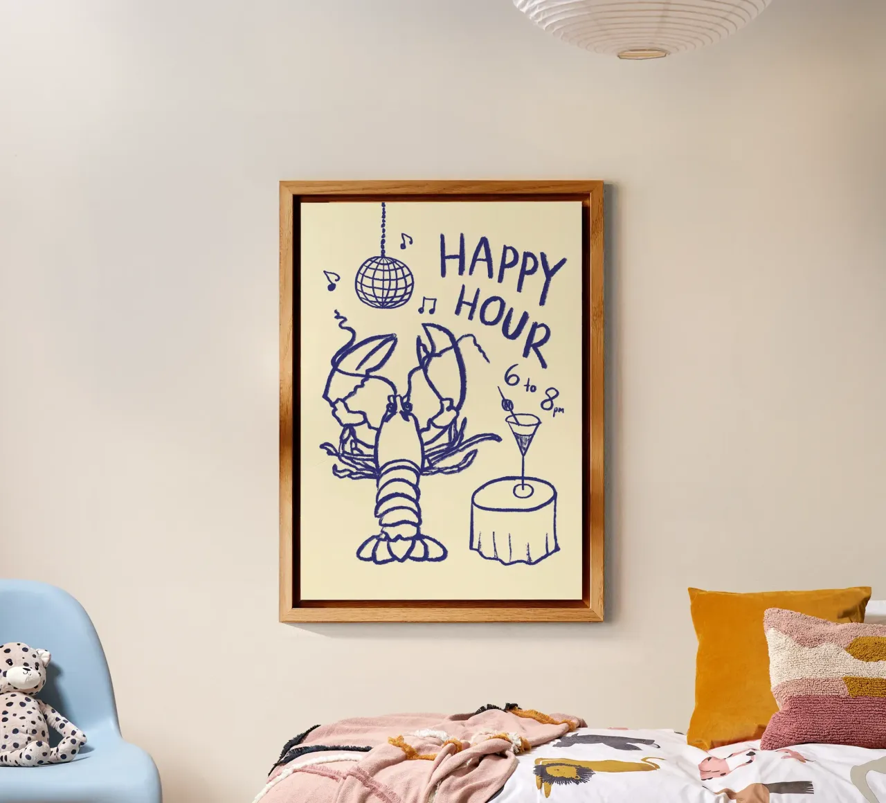Happy Hour alluminio dibond da Studio Dolci