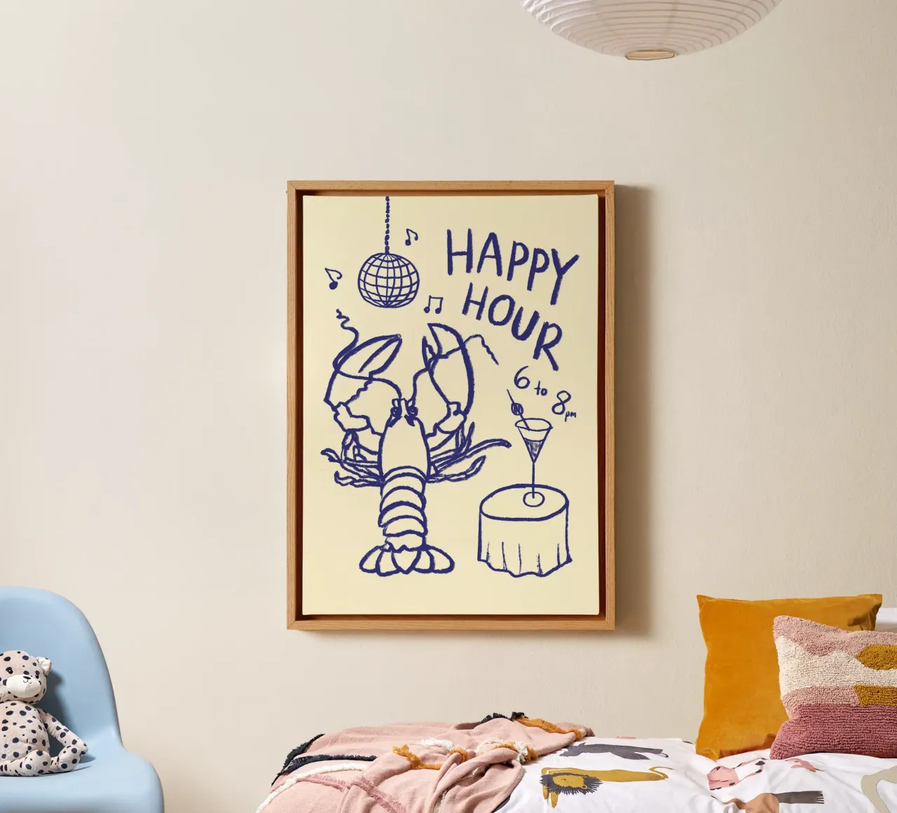 Happy Hour canvas by Studio Dolci