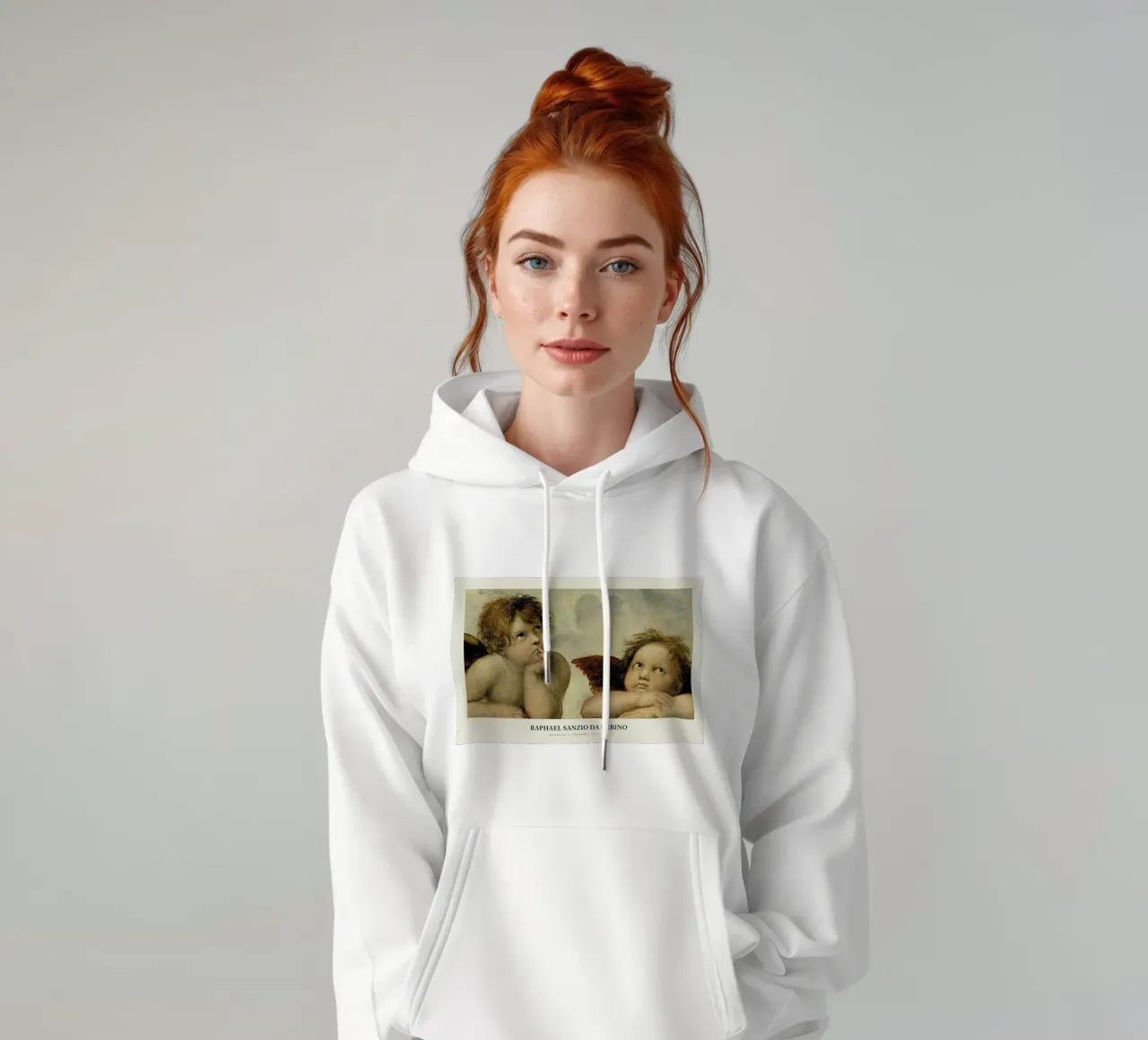 Raphael - Raphael's Cherubs sudadera con capucha de Vintage by JUNIQE