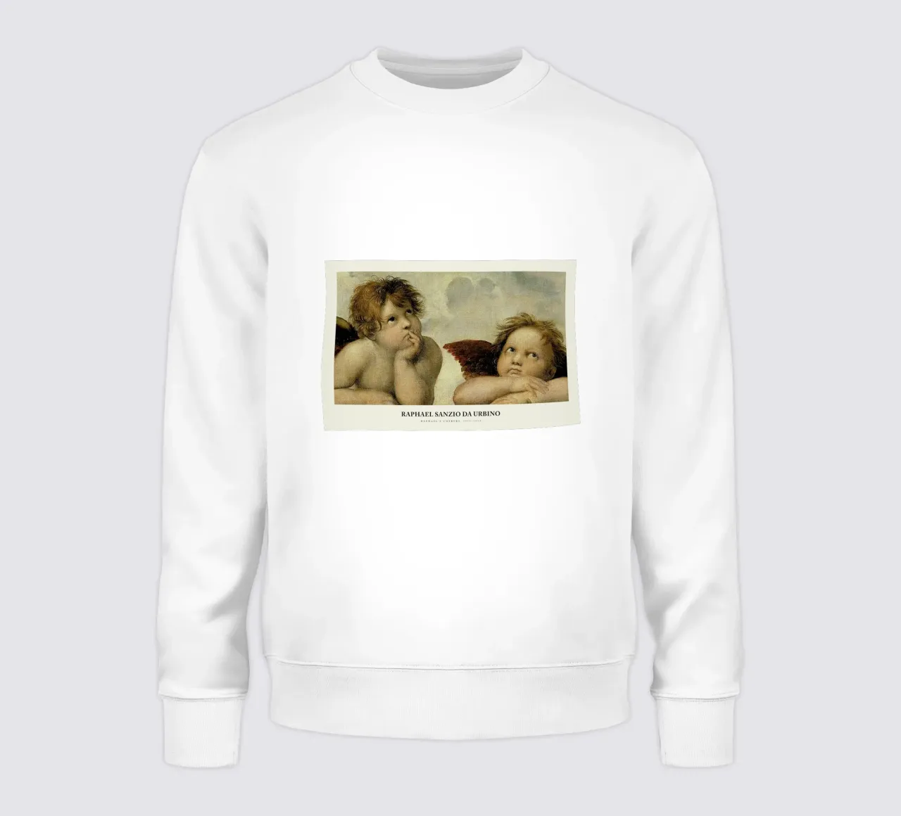 Raphael - Raphael's Cherubs sweatshirt van Vintage by JUNIQE