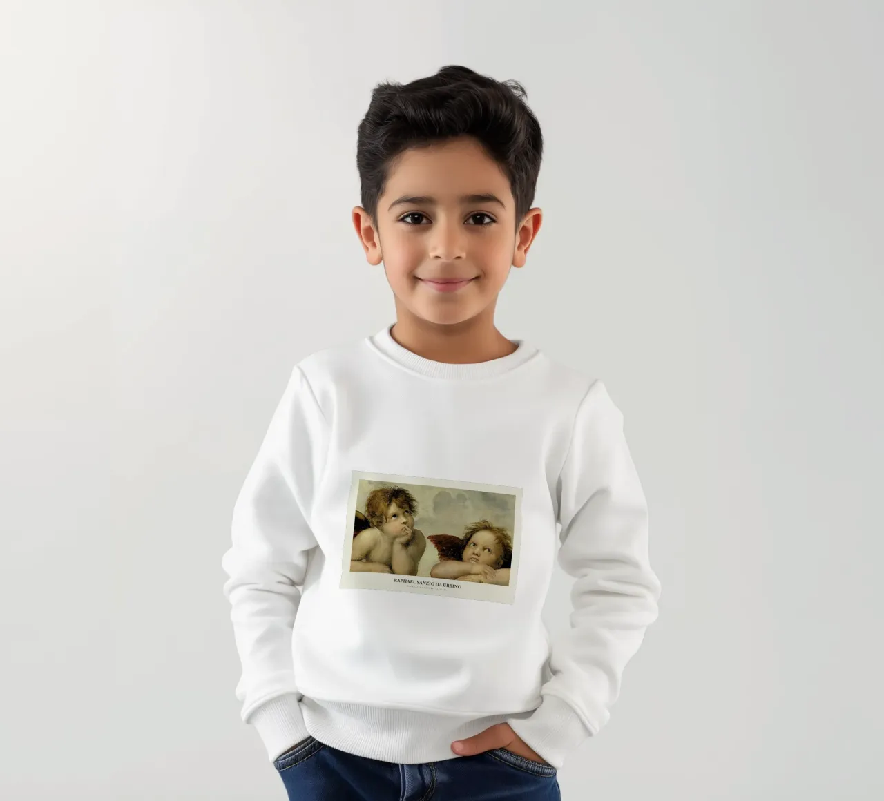 Raphael - Raphael's Cherubs felpa bambino da Vintage by JUNIQE