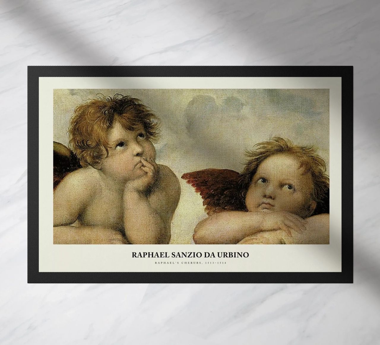 Raphael - Raphael's Cherubs zerbino da Vintage by JUNIQE