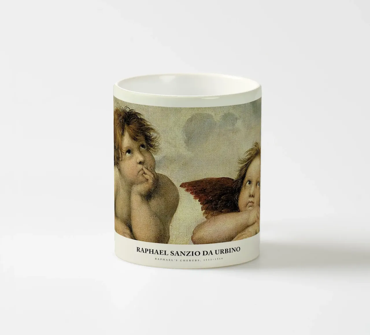 Raphael - Raphael's Cherubs tazza in ceramica da Vintage by JUNIQE