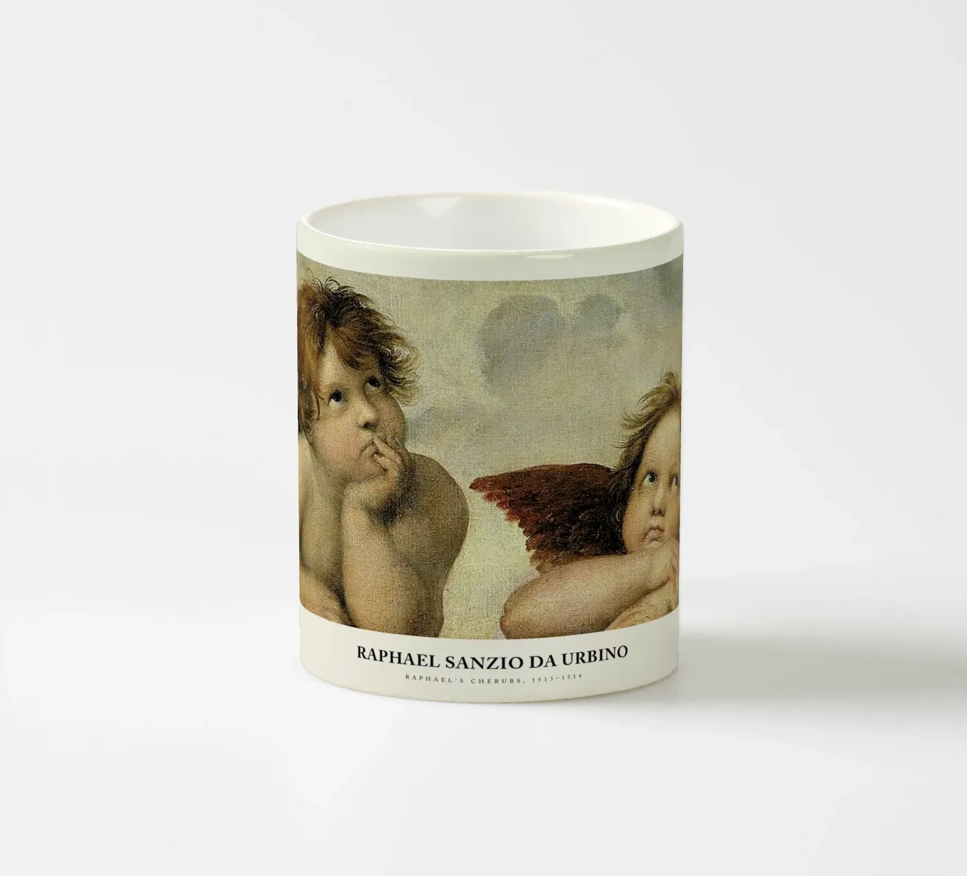 Raphael - Raphael's Cherubs ceramic mug by Vintage by JUNIQE
