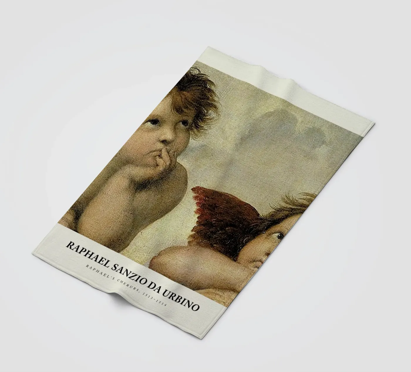 Raphael - Raphael's Cherubs Fleecedecke von Vintage by JUNIQE
