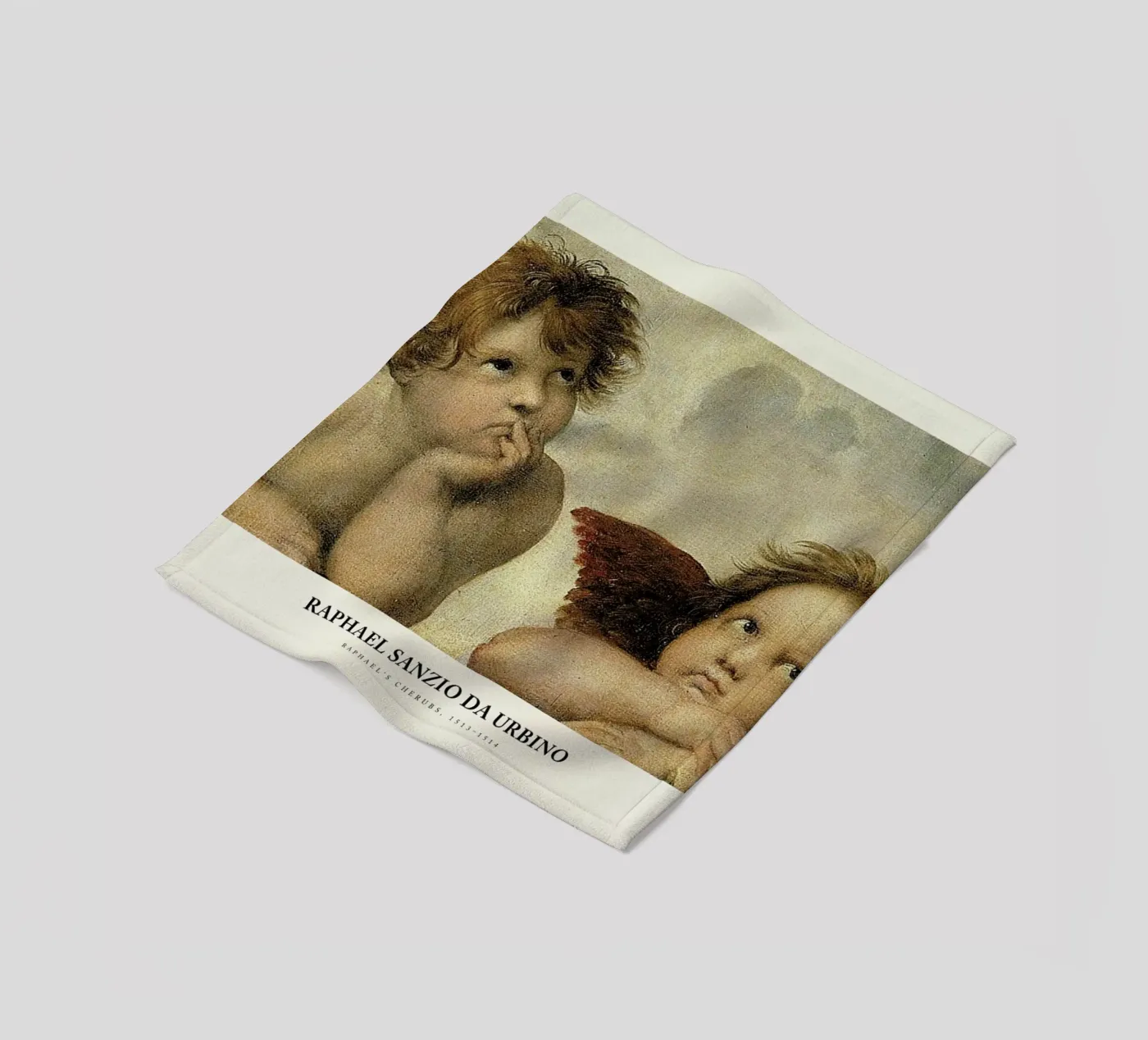 Raphael - Raphael's Cherubs Fleecedecke von Vintage by JUNIQE